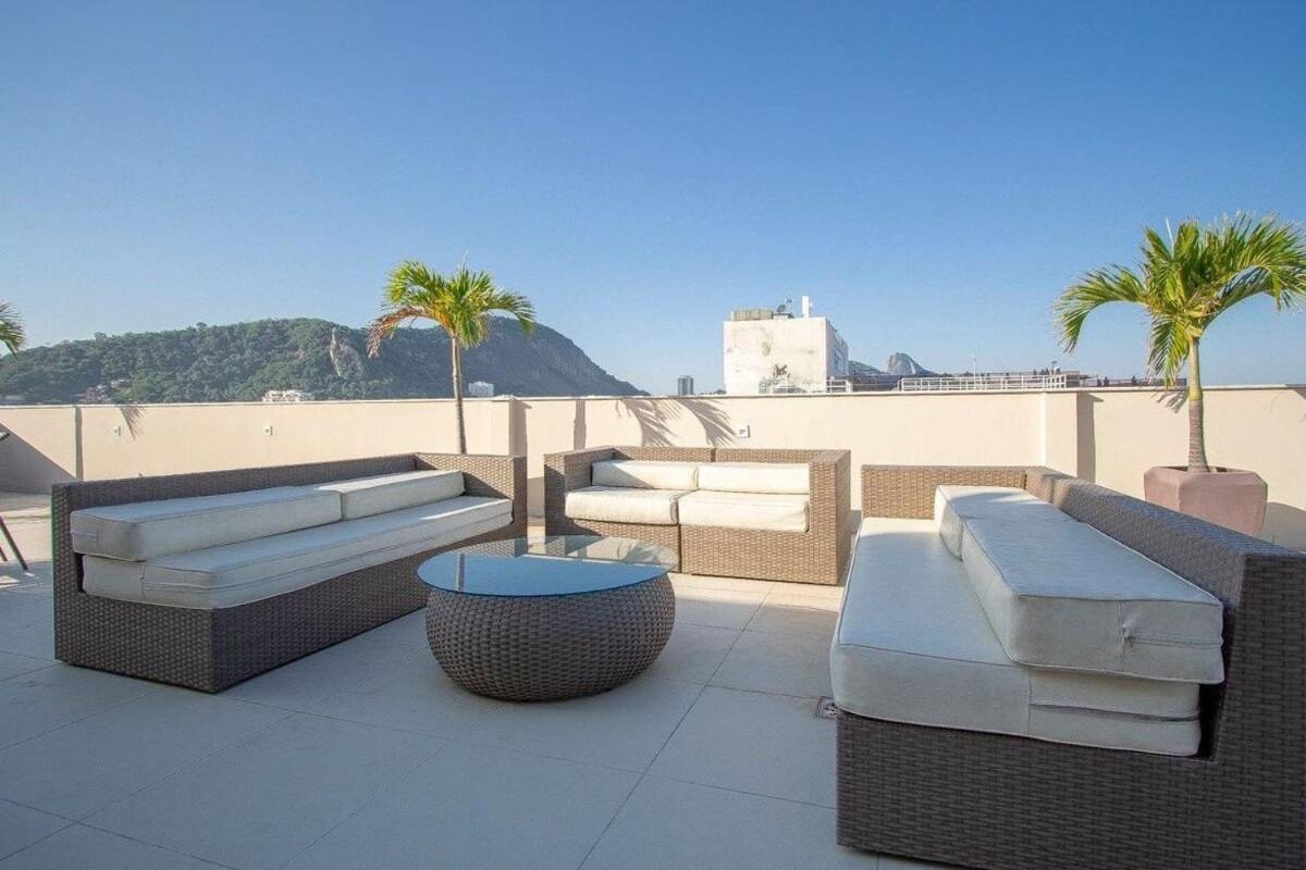 Flat Praia De Copacabana - Pe Na Areia リオデジャネイロ エクステリア 写真